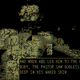A pixelated body marked with strange signs.